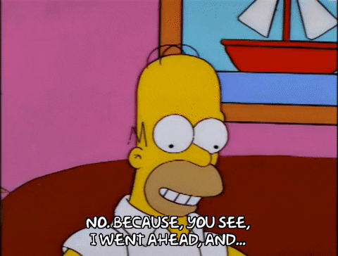 talking homer simpson GIF