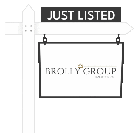 BrollyGroup giphyupload real estate just listed brantford Sticker