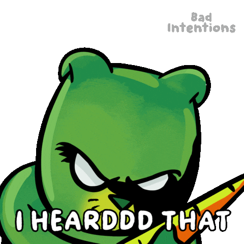 I Hear That Agree Sticker by VeeFriends