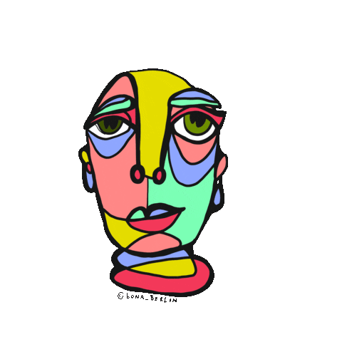 halloween face Sticker
