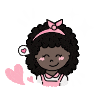 Girl Dani Sticker by Estúdio Amei