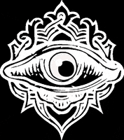 Encryptroom blanco loco amarillo ojo GIF