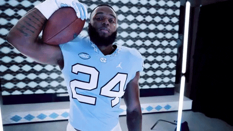 North Carolina Football GIF by UNC Tar Heels