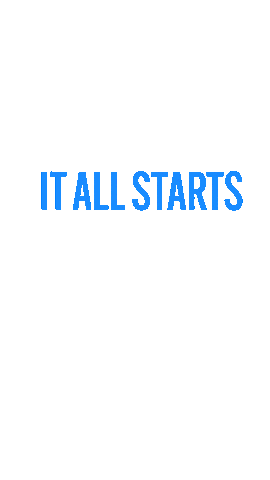 Uky It All Starts Here Sticker by UK College of Arts and Sciences