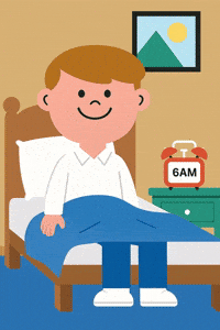 BrzzyWeather morning tired character weather GIF