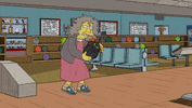 The Simpsons Bowling GIF