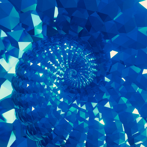 Crystal Spiral GIF by Feliks Tomasz Konczakowski