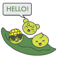 Halo Hello Sticker by SOYJOYID