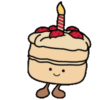 Happy Birthday Dancing Sticker by Jellycat