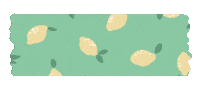 Lemon Tape Sticker