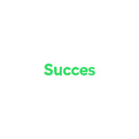 Succes Sticker by Curio
