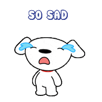 Sad Cry Sticker by JD CENTRAL