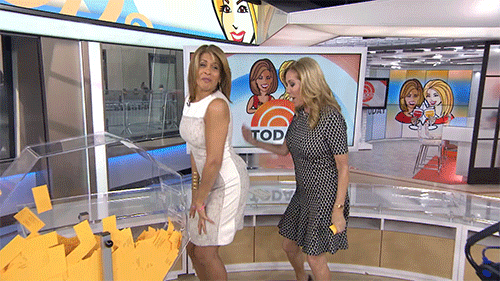 spank hoda kotb GIF