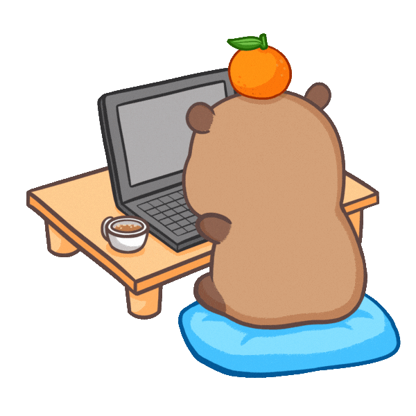 Tired Coffee Sticker