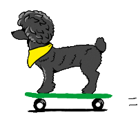 Dog 犬 Sticker by うちクリ