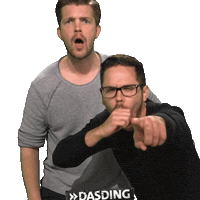 Pointing What Sticker by DASDING