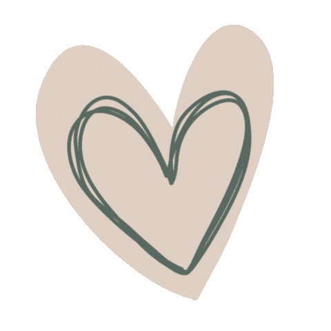 Heart Love Sticker by Design by Tessa