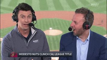 Surprised Seattle Mariners GIF by ROOT SPORTS NW