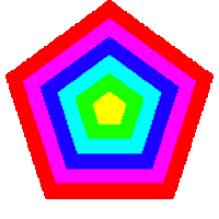 color tunnel STICKER