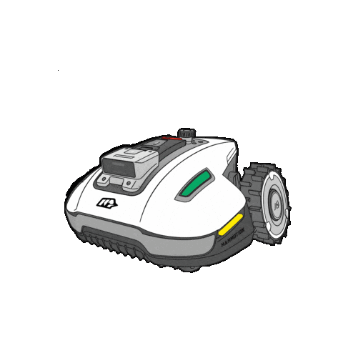 Lawnmower Sticker by Mammotion Tech