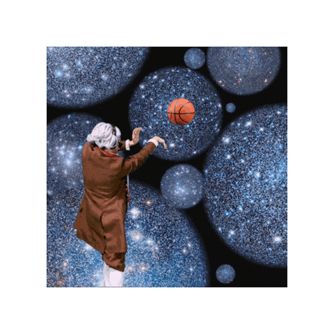 Basketball Airball Sticker