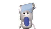 thetoiley point finger puppet uh Sticker
