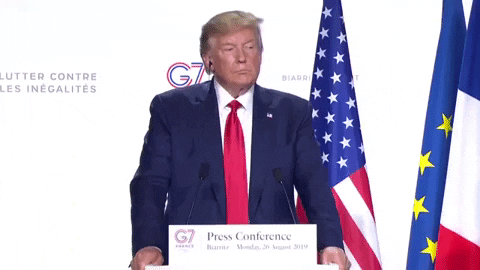 giphydvr donald trump giphynewsinternational g7 g7 summit GIF