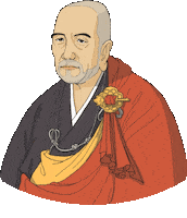 Korea Monk Sticker by vank