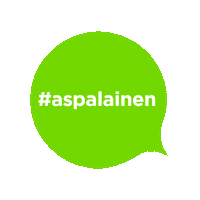 Aspalainen Sticker by Aspa-säätiö ja Aspa Palvelut