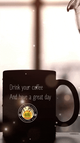 Good Morning Coffee Lover GIF by Berk's Beans Coffee
