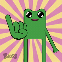 Hear Me Out Hold On GIF by fwogs