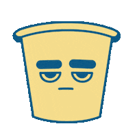 bigshotcoffee happy coffee tired sleepy Sticker