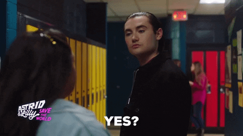 What Do You Want Yes GIF by Astrid and Lilly Save The World