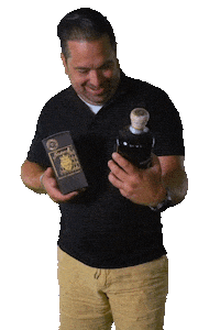 Wine Bottle Thank You Sticker by Steinbergers Marktblick Glonn