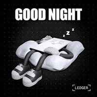 Tired Good Night GIF by Ledger