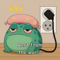 Tired Sleep GIF by Tamitos