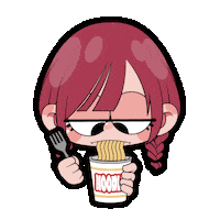 もぐもぐ Sticker