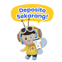 komunalindonesia investasi deposito komunal depositobprbykomunal Sticker