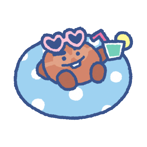 Vacation Tube Sticker by BT21