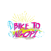 thrushharth cycling bicycle ngopi commuter bike Sticker