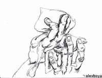 Hand GIF by Alex Boya