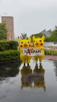 Pikachu Protesters Call For Renewable Energy Pledge at G7 Summit in Hiroshima