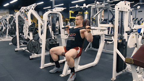 BamBamDoubleBB giphyupload machine shoulder press GIF