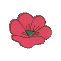 decotyw poppy mak kociewie decotyw Sticker