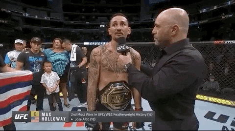 Max Holloway Sport GIF by UFC