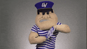 louie the laker arm wave GIF by Grand Valley State University