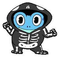 Friday The 13Th Halloween Sticker by Croakey