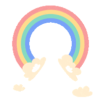 Digiwits rainbow baby creative colors Sticker