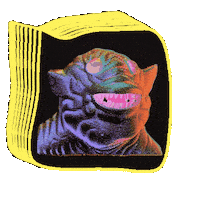 Halloween Wow Sticker by Paula Morales