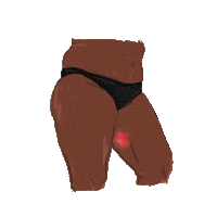 FEATboddies cury luggers chafing featboddies Sticker